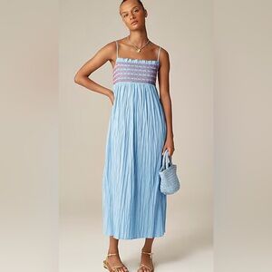 J. Crew Catania crinkled Dress